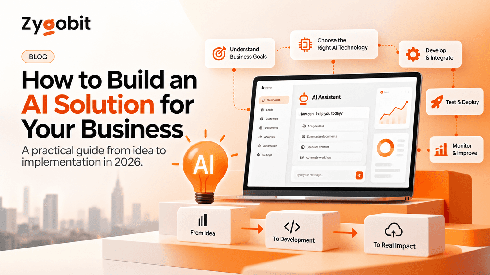 Cover image for How to Build an AI Solution for Your Business: A Practical Guide for 2026