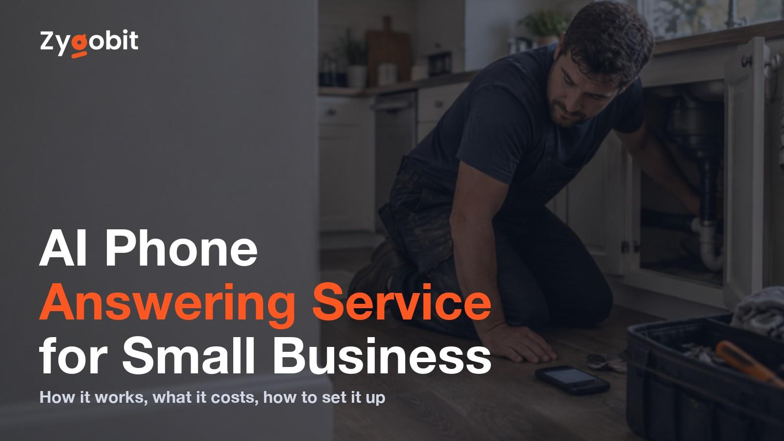 How an AI Phone Answering Service Works for a Small Business
