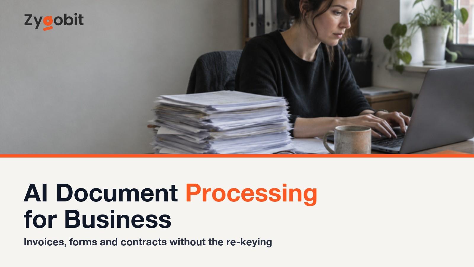 Cover image for AI Document Processing for Business Without the Re-Keying