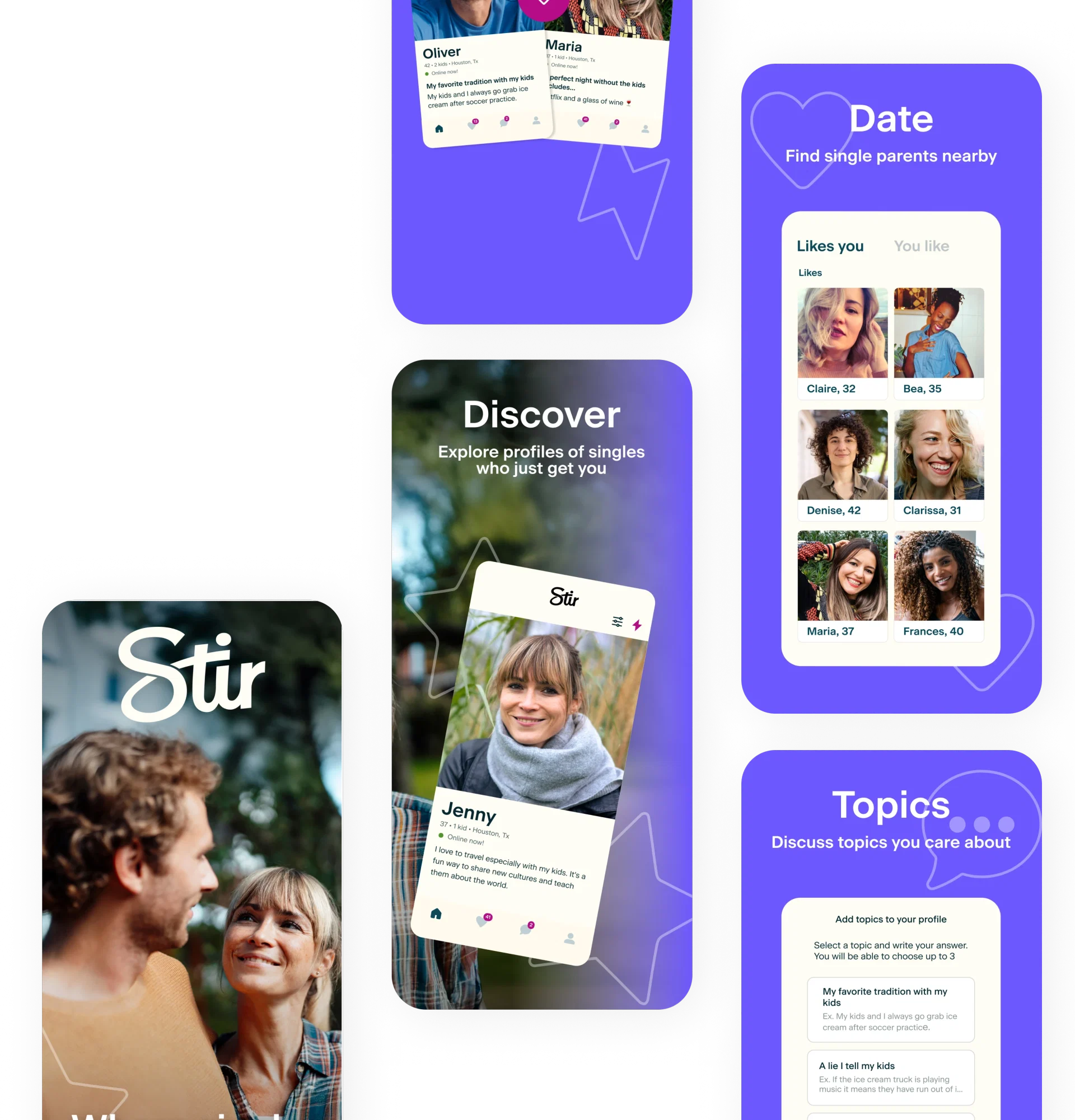 Stir mockup