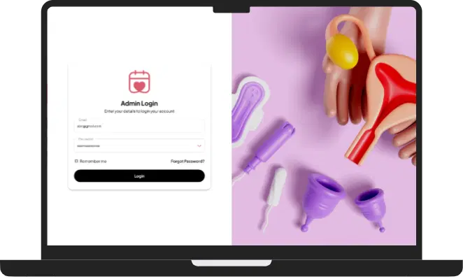 Her Planner admin panel