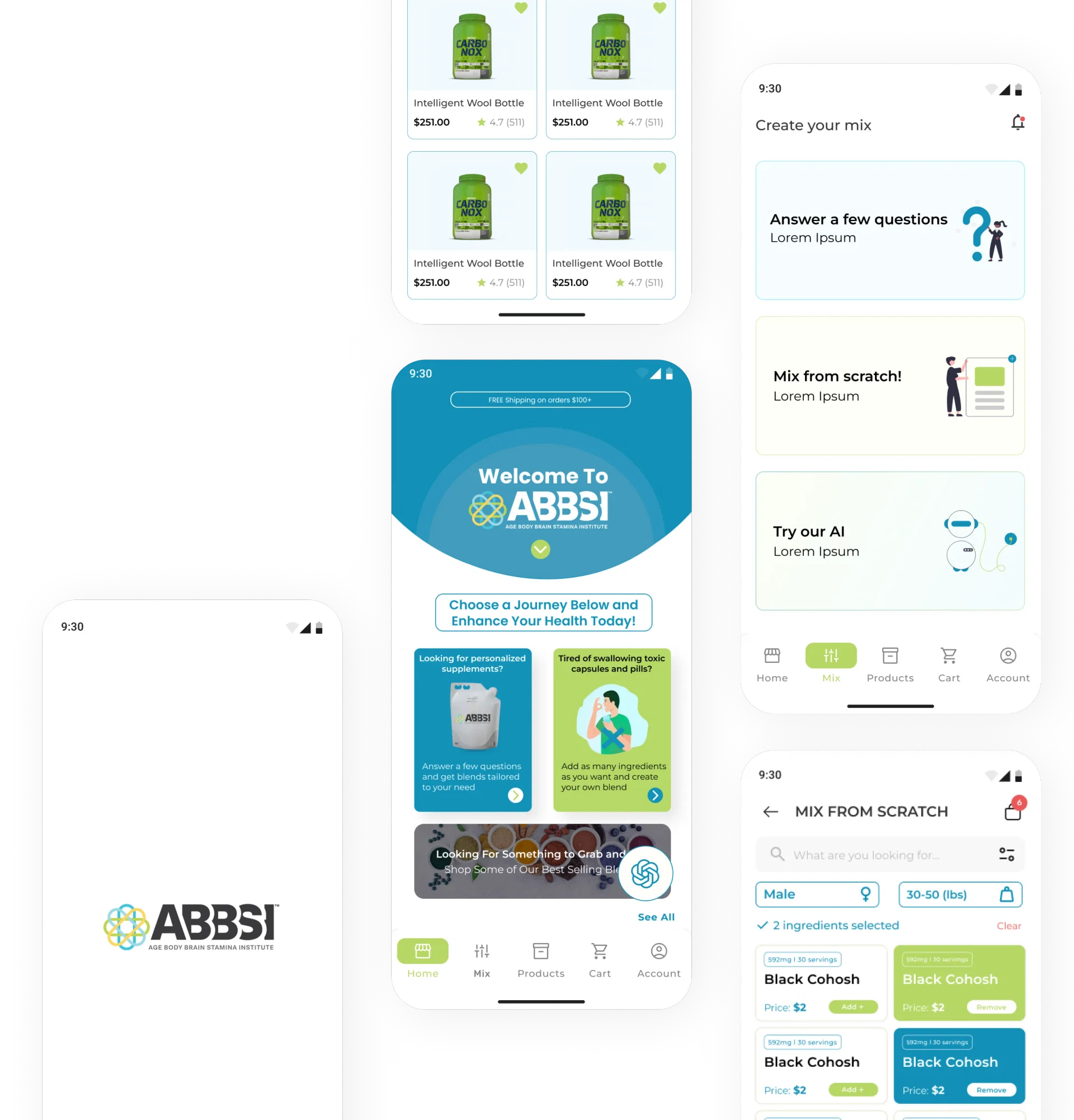 ABBSI mockup