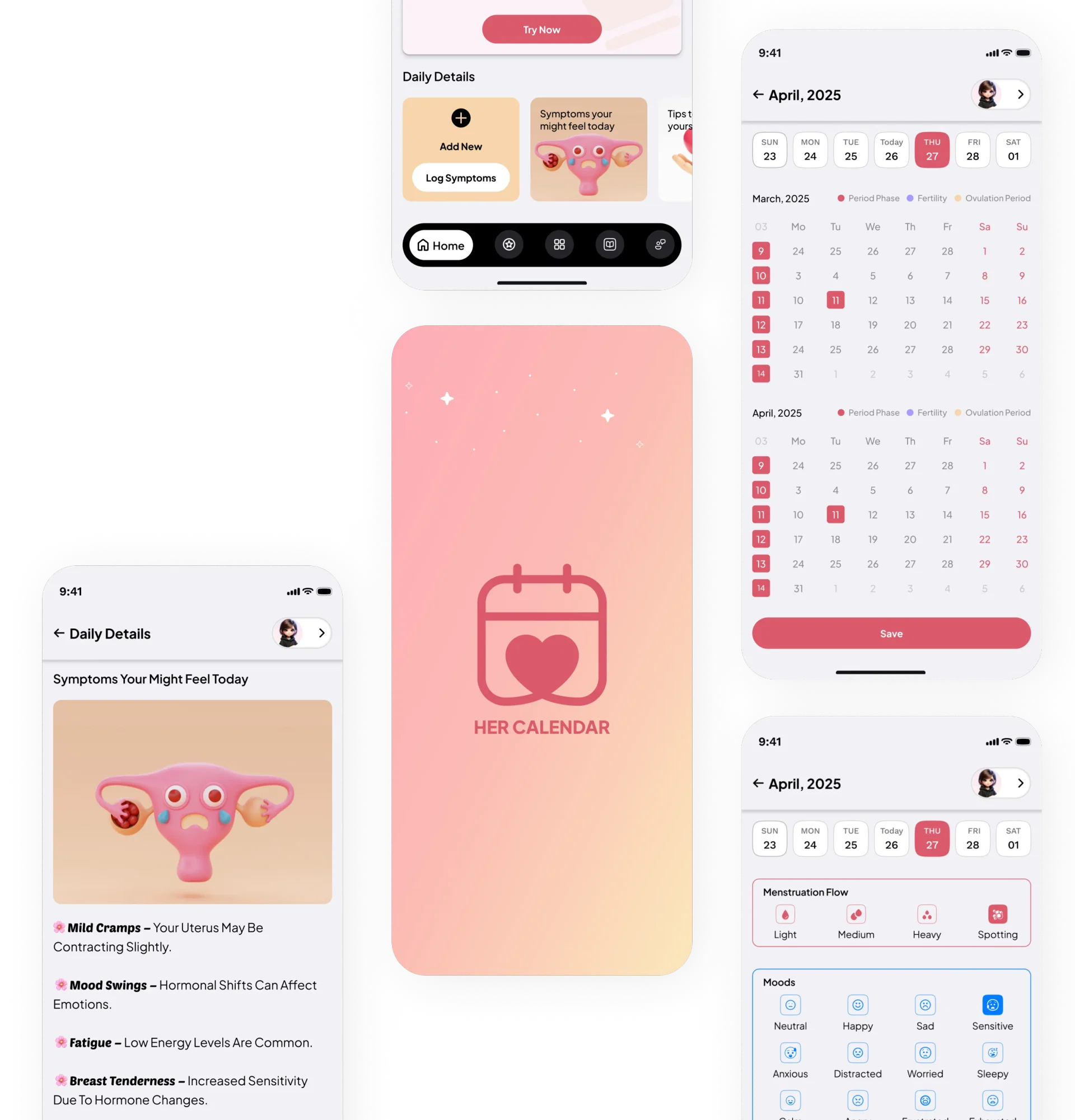 Her Planner mockup