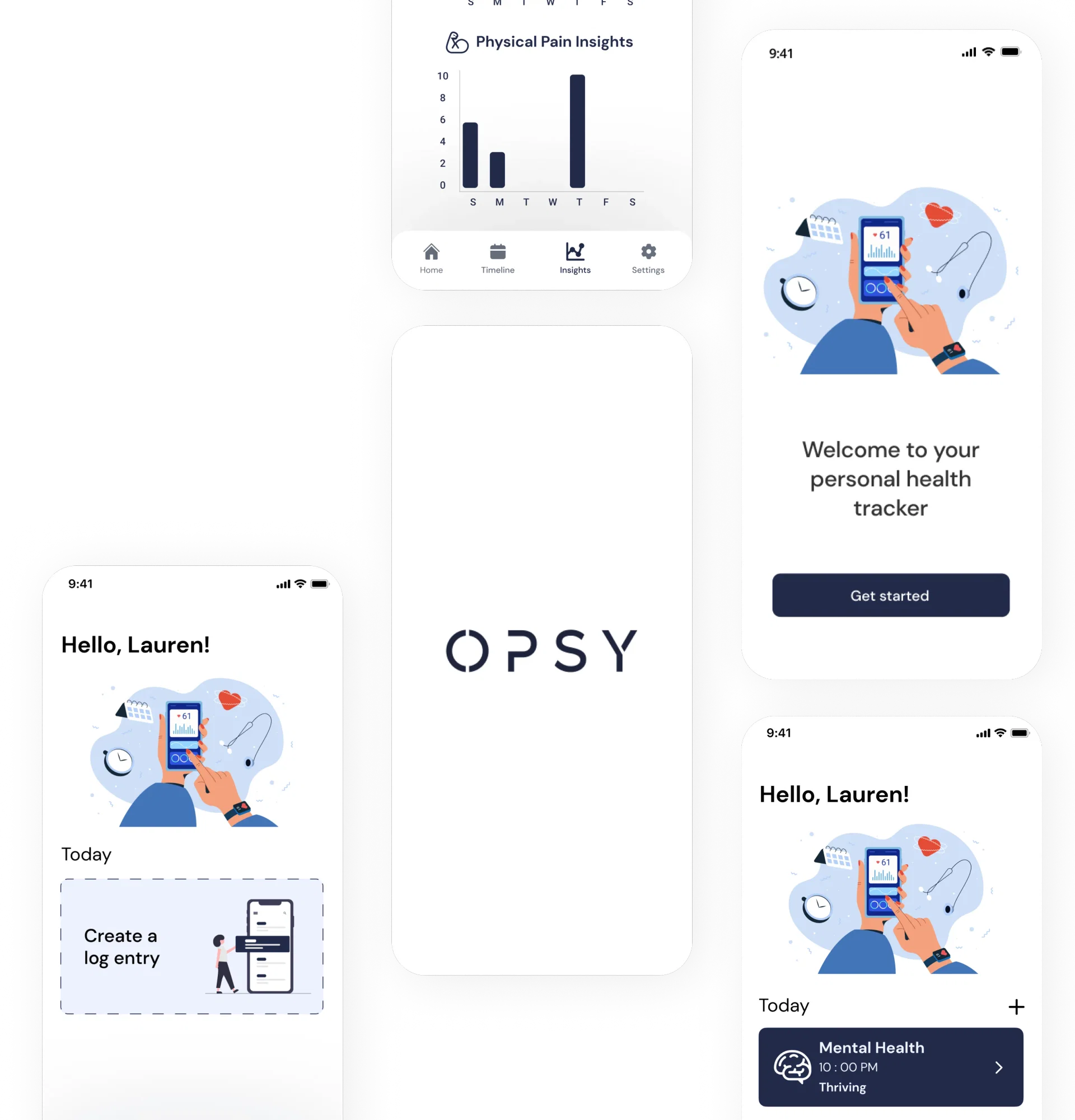 Opsy mockup