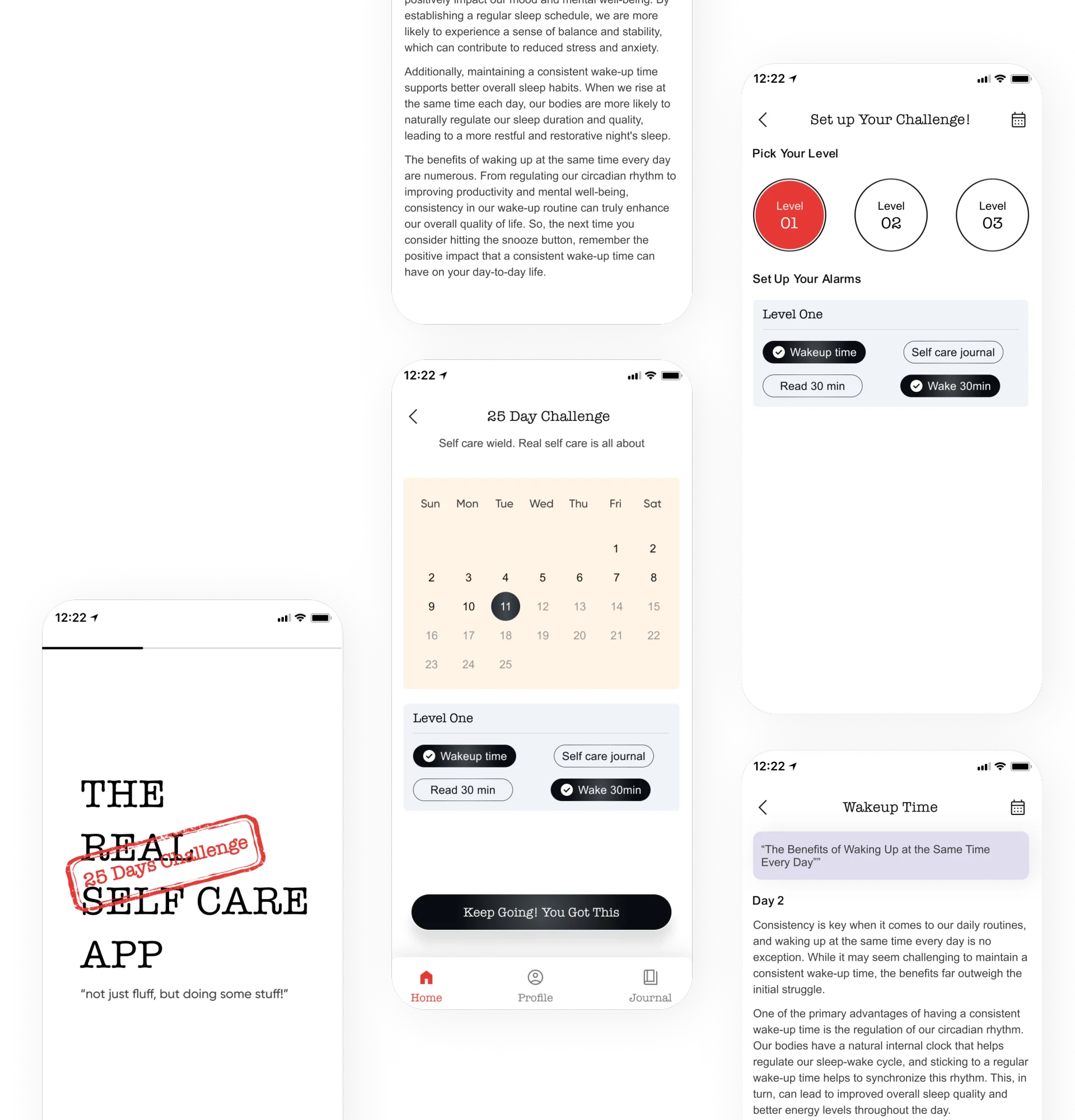 25-Day Self-Care Challenge mockup